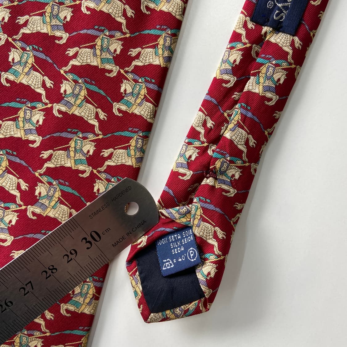 버버리 모노그램 명품 정품 넥타이 (Burberry) 상품이미지7