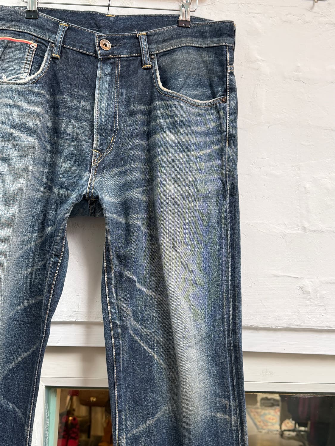 Edwin 505Z Japan 에드윈 백신치 데님 팬츠 W33 상품이미지3