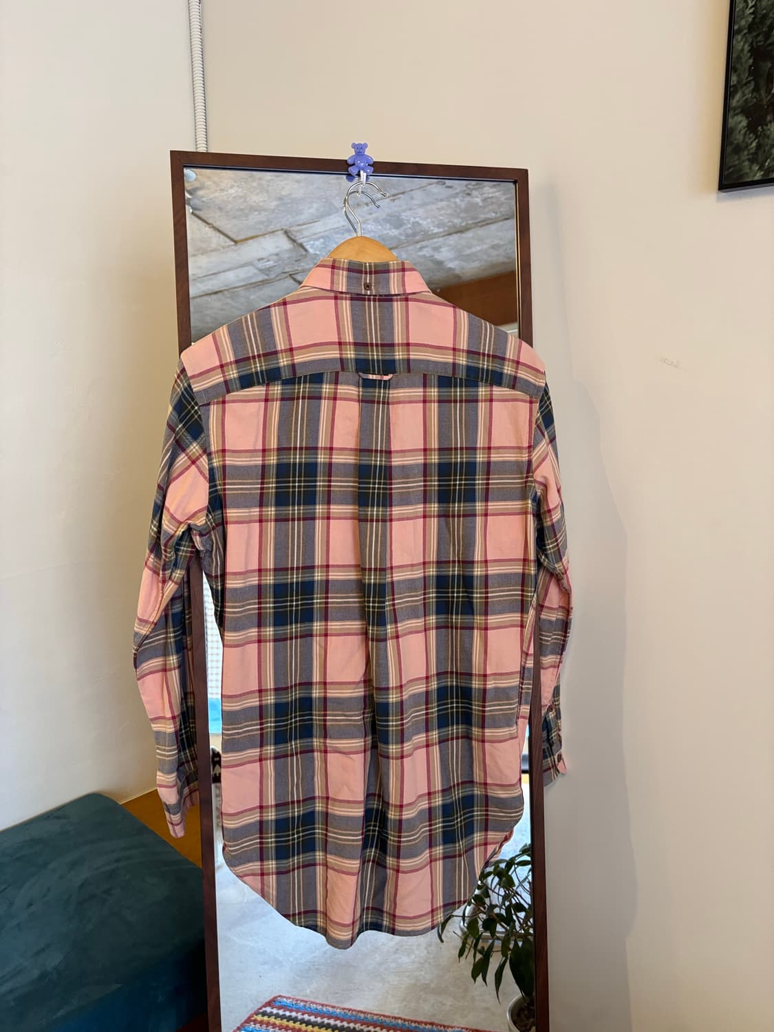 폴로 랄프로렌 핑크 체크 셔츠 상품이미지7