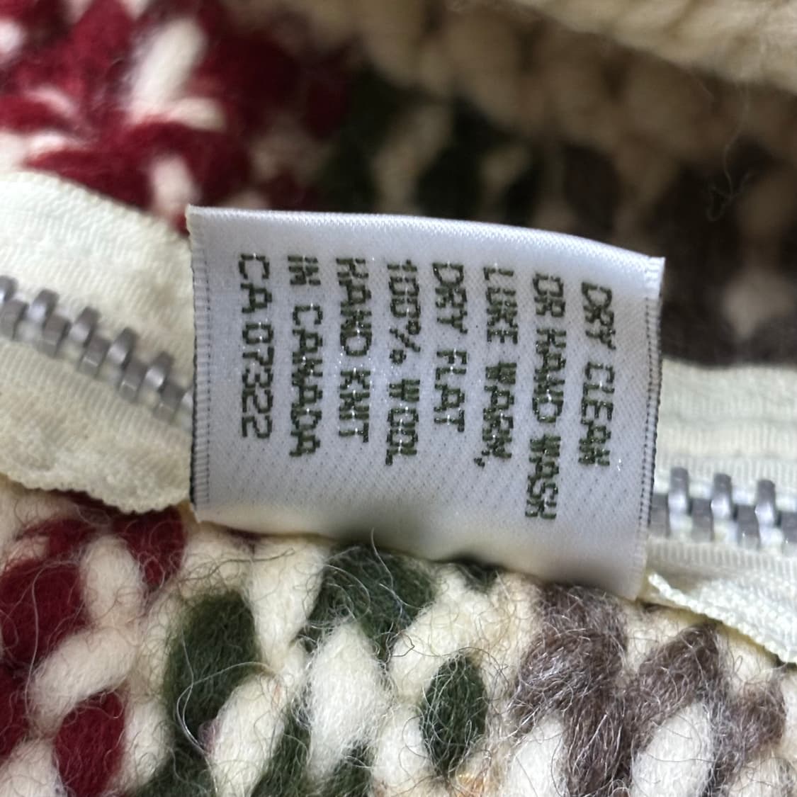 Canadian Sweater 캐나다 코위찬 헤비울 스웨터 상품이미지8