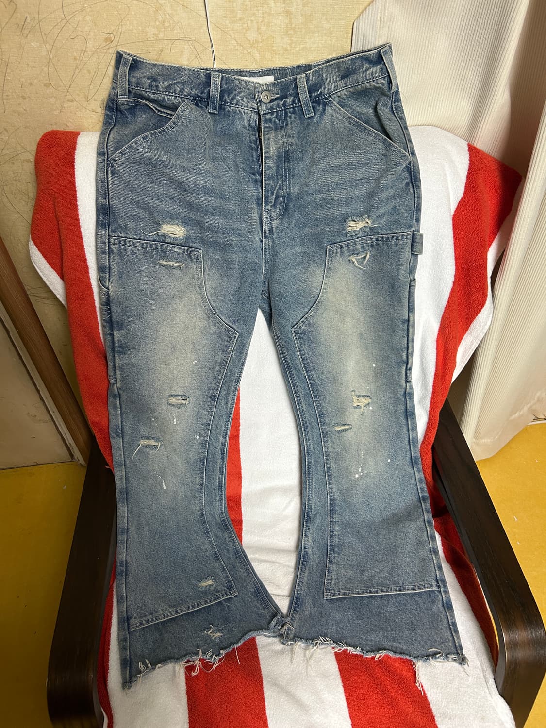 스키즘인듀싱 플레어 데님 M 상품이미지2