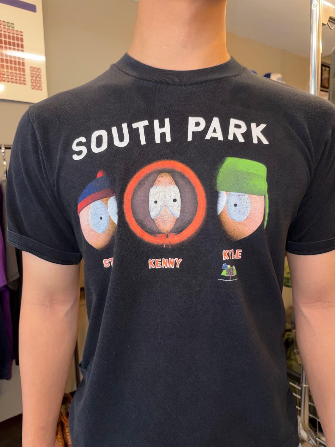 00’s South Park main 4 faces print T 상품이미지6