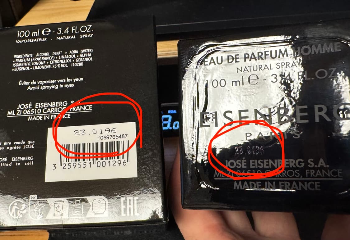 호드백 머쉰 향수!! 아이젠버그 러브어페어 오드 퍼퓸 (1 상품이미지5