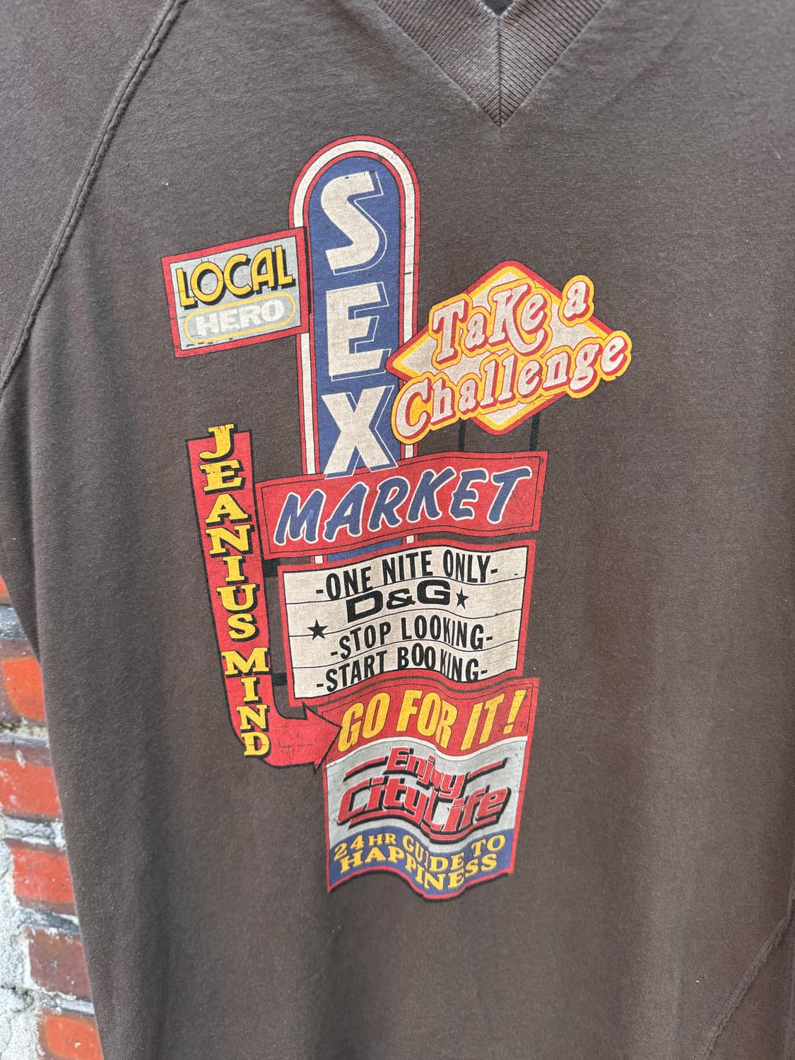 돌체앤가바나 아카이브 그래픽 반팔티셔츠 상품이미지4