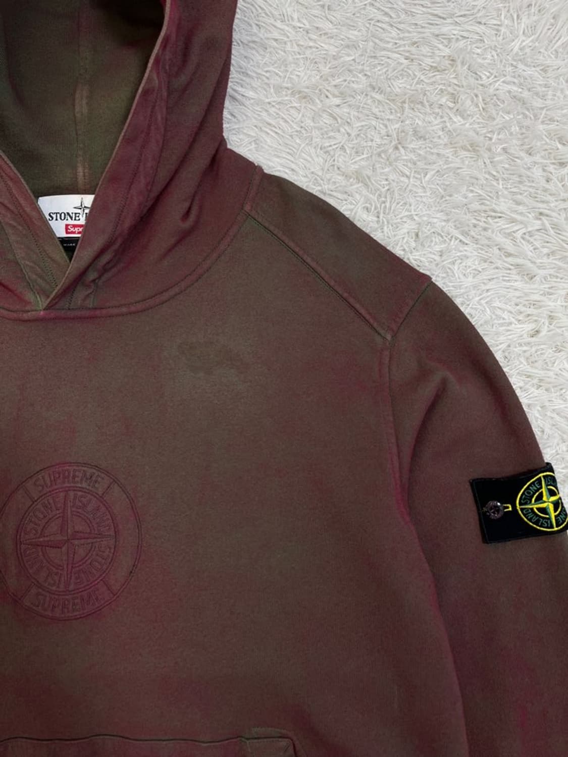 스톤아일랜드X슈프림 후드티/19SS/#3349 상품이미지2