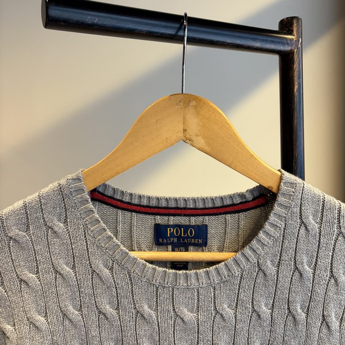 15888 - 폴로 랄프로렌 그레이 케이블 니트 상품이미지5