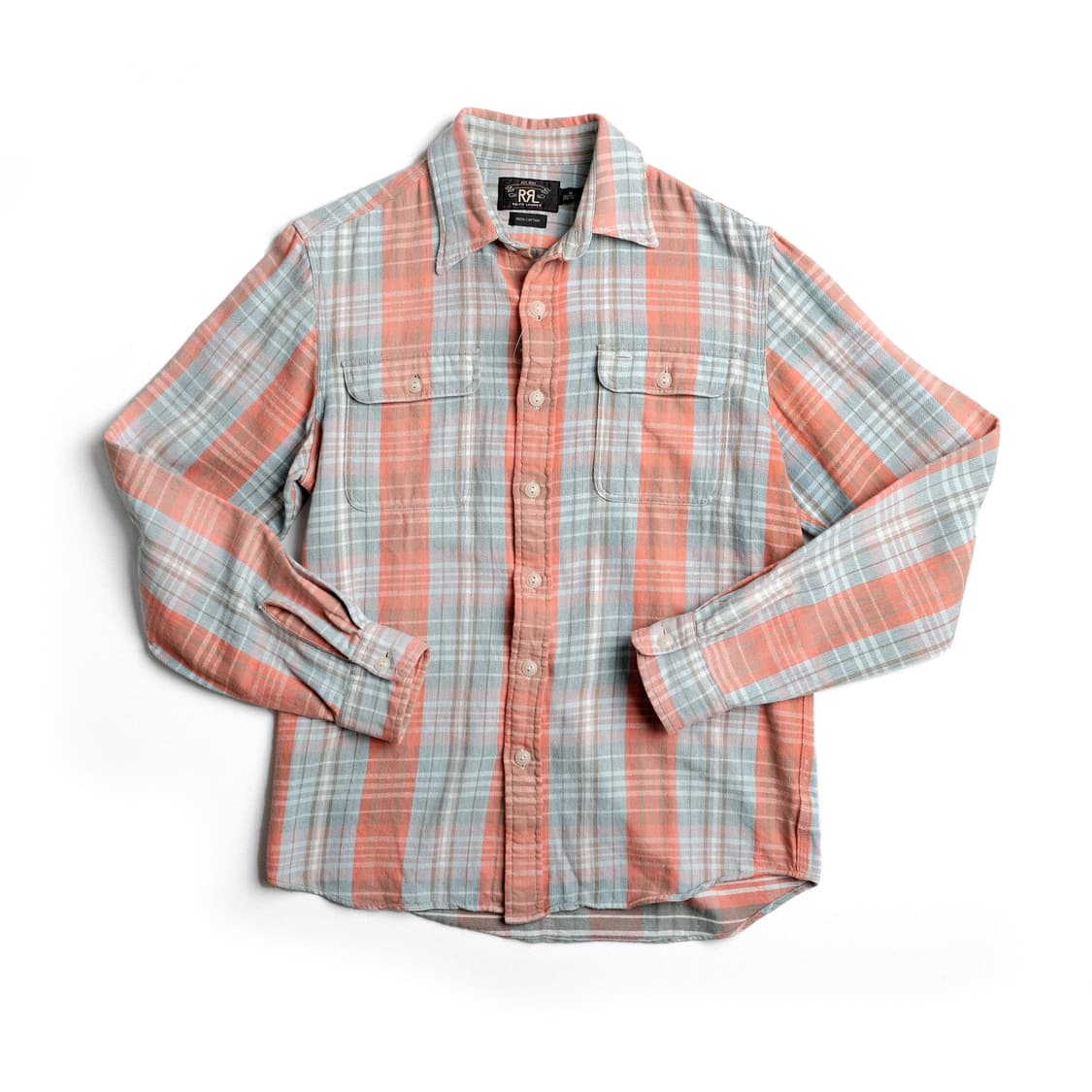 RRL 더블알엘 플란넬 체크 셔츠 M(100)사이즈 상품이미지2
