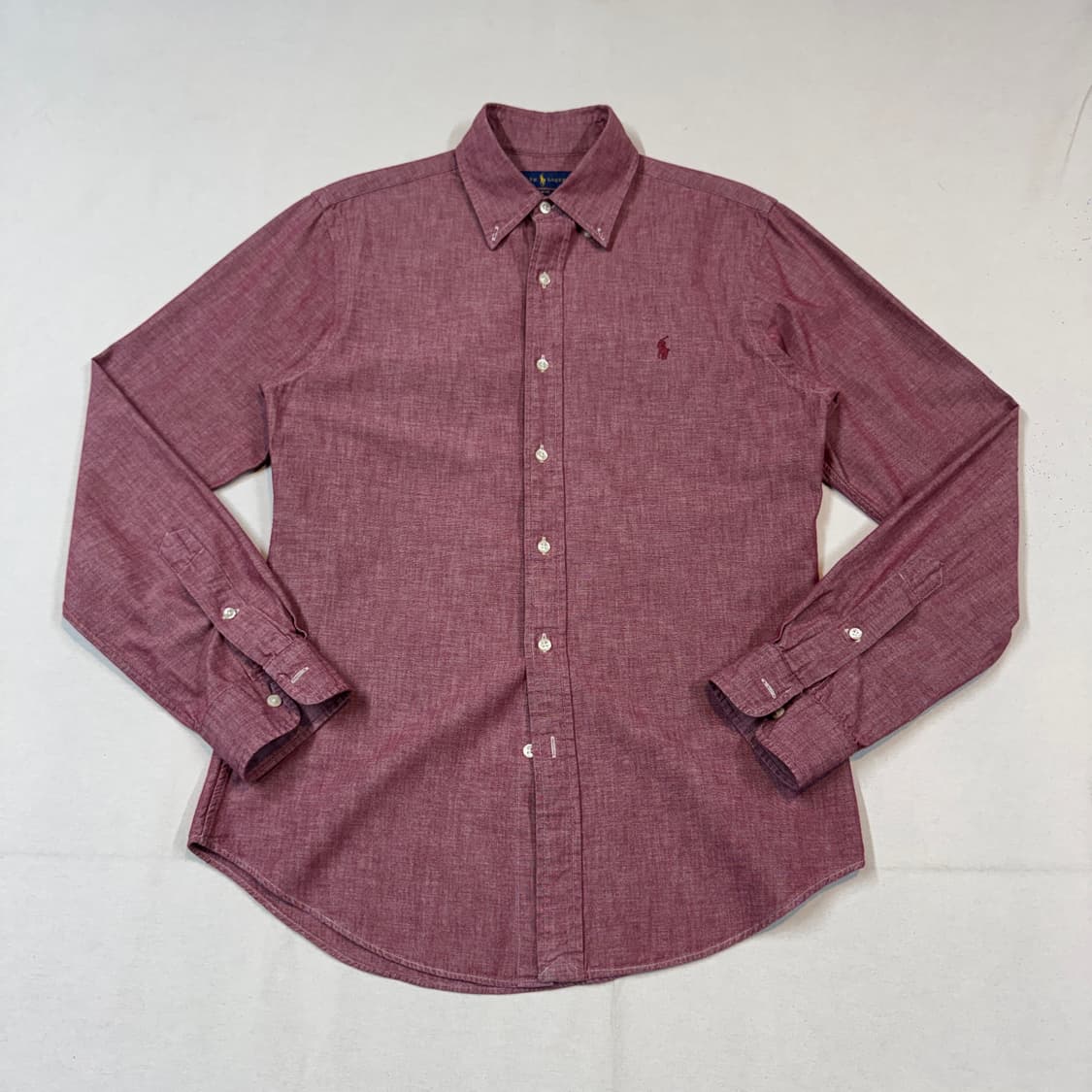 M) 폴로 랄프로렌 솔리드 옥스포드 셔츠 슬림핏 상품이미지1