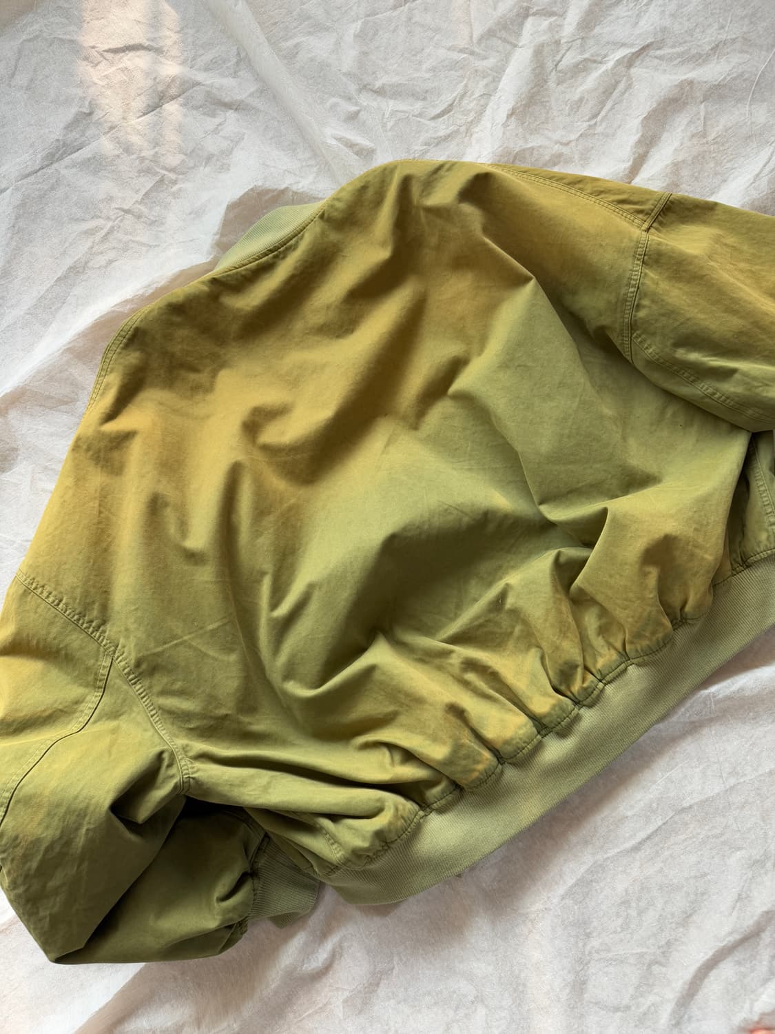 [L] JW앤더슨 코튼 봄버 자켓 올리브 상품이미지3