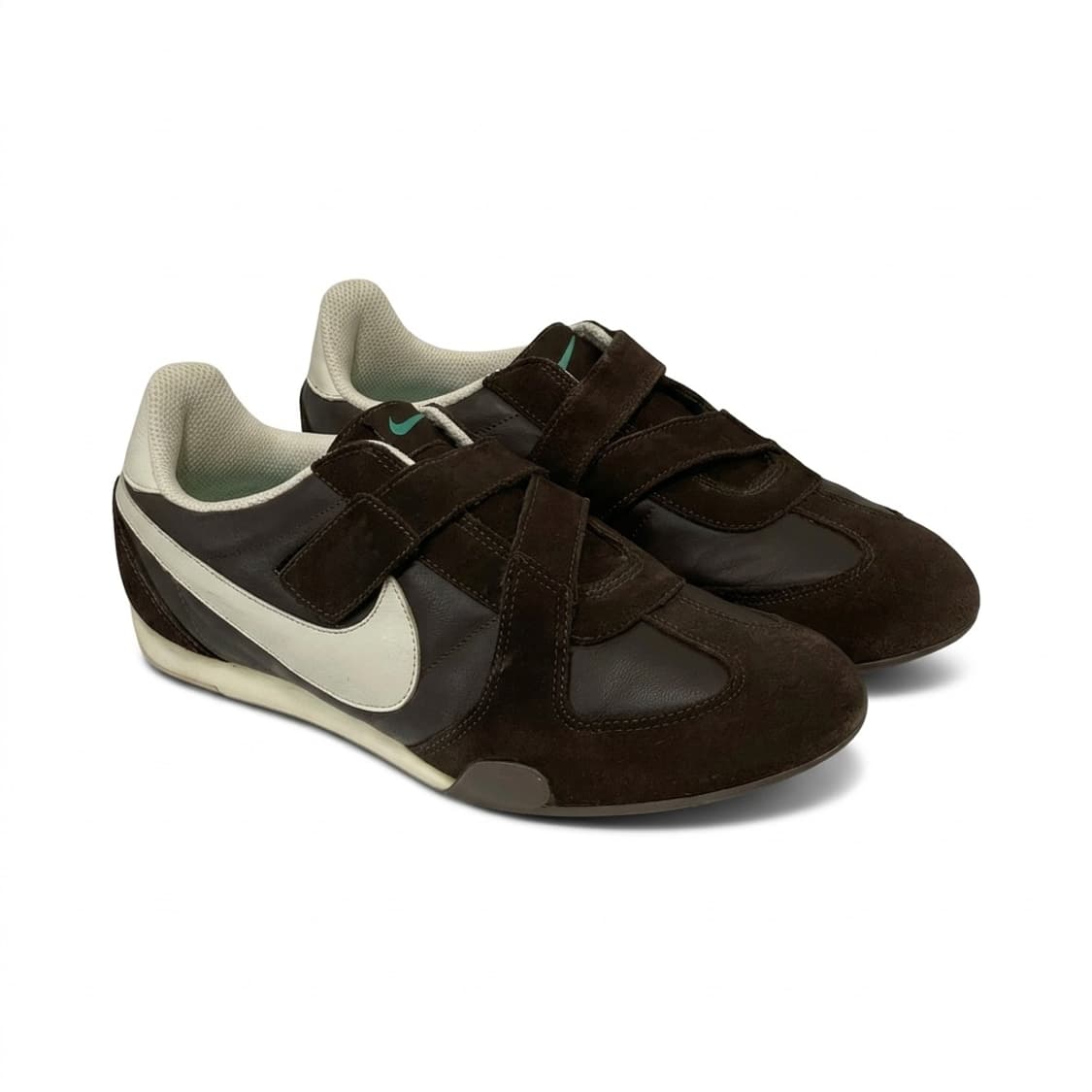 [240] 나이키 스프린트 시스터 스트랩 브라운 스웨이드 레더 상품이미지1