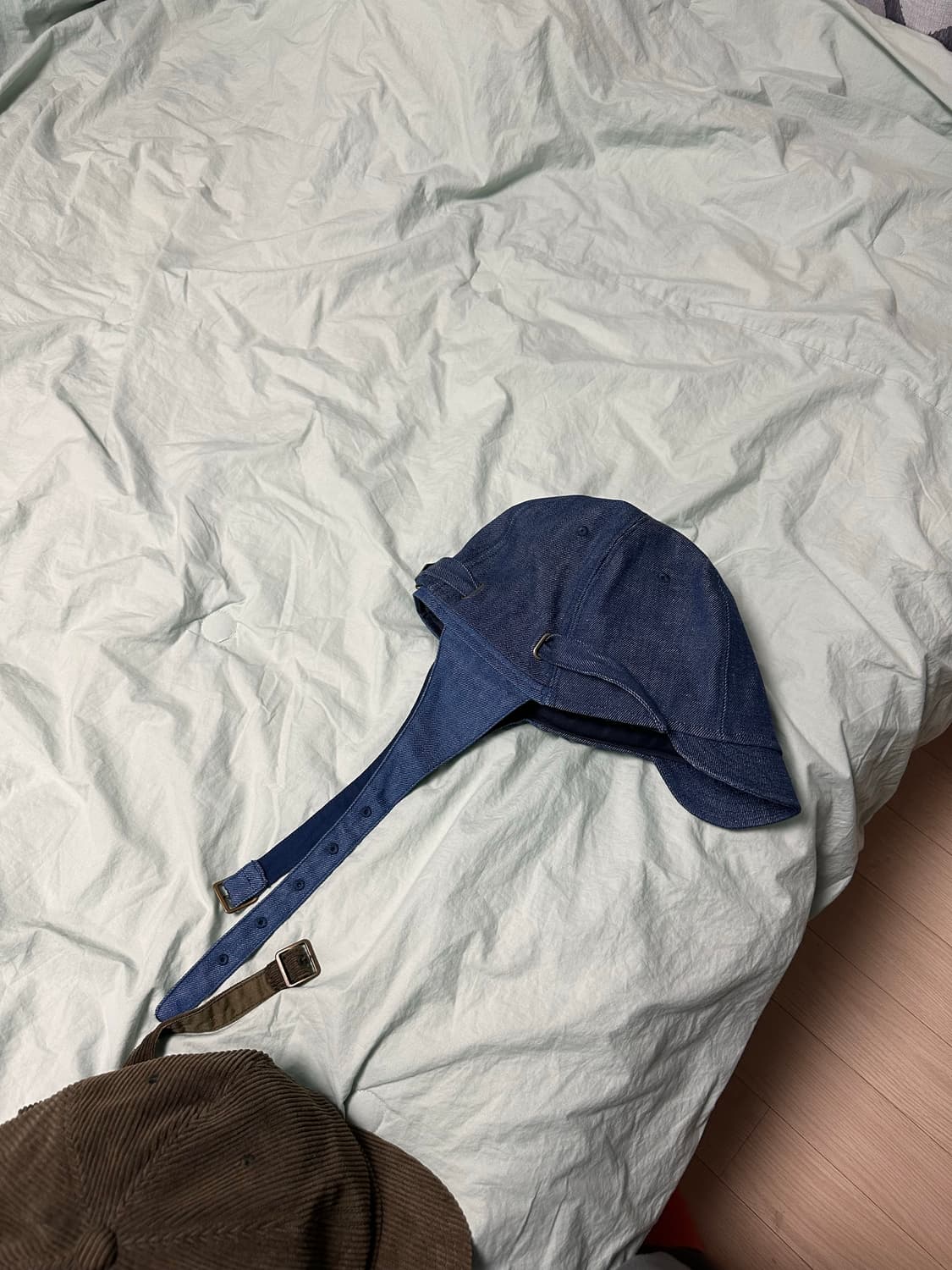 캐피탈 데님 이어플랩 판매 상품이미지1