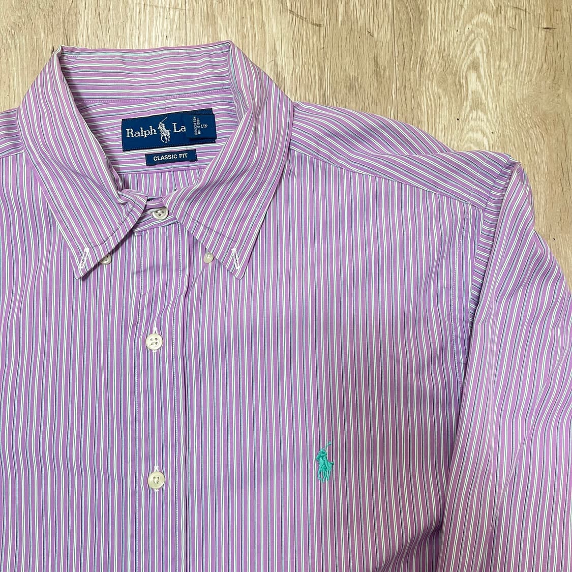 폴로 랄프로렌 남성 스트라이프 버튼 셔츠 L(100) 상품이미지2