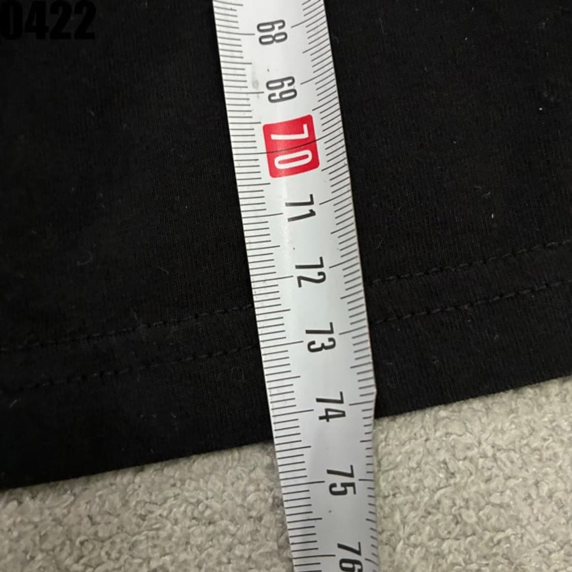 타미힐피거 블랙 긴팔티셔츠 m 상품이미지4