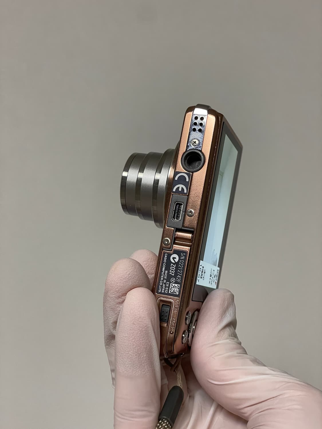 카시오 엑슬림 ex-S12 디카 빈티지 디카 디지털카메라 상품이미지4