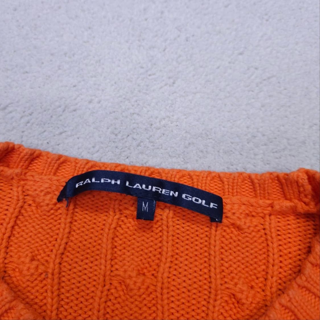 폴로 랄프 로렌 여성 케이블 니트 M 상품이미지4