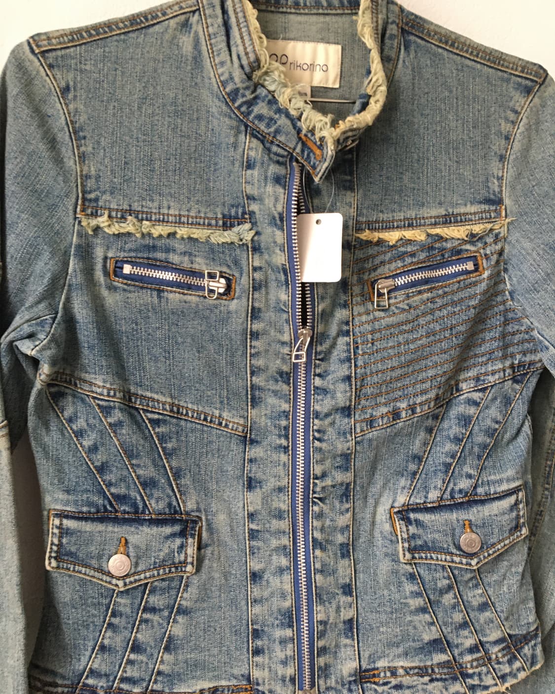 Grunge mood denim jacket 상품이미지3