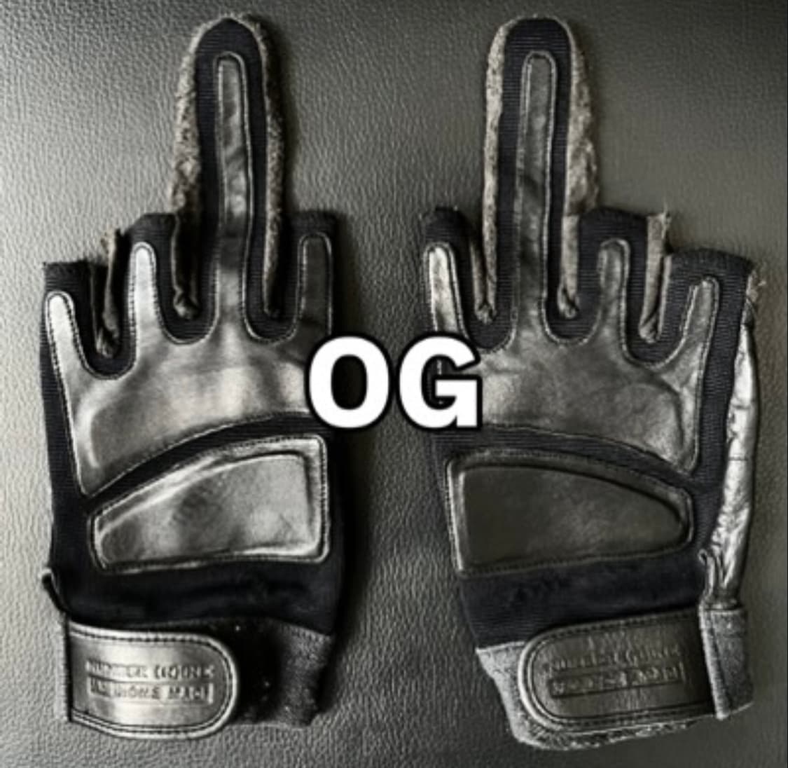 넘버나인 x 슈프림 - 레더 글러브 상품이미지4