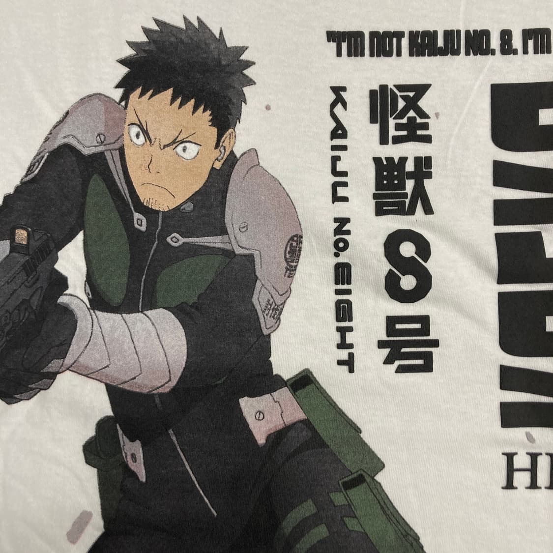 괴수8호 오피셜 애니메이션 티셔츠 상품이미지4