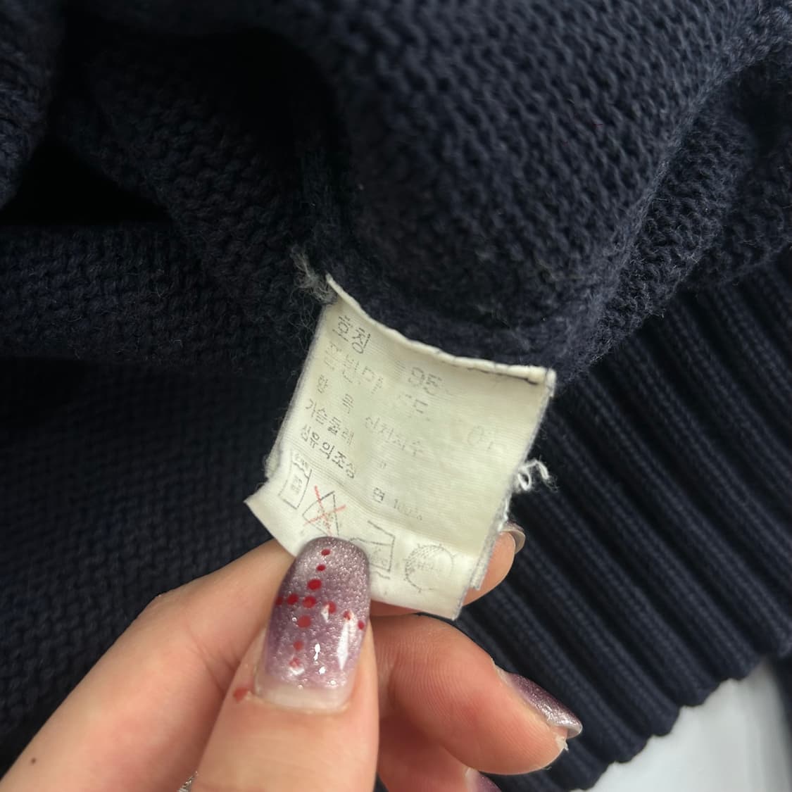 Polo 폴로 버건디포니 네이비니트 상품이미지6