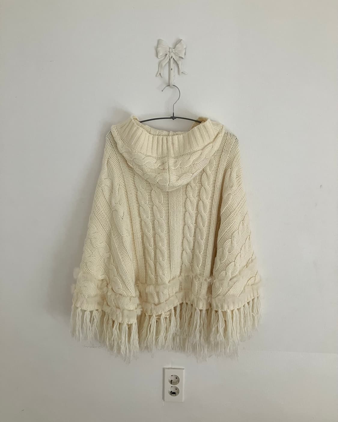 아이보리 퍼 망토 상품이미지7