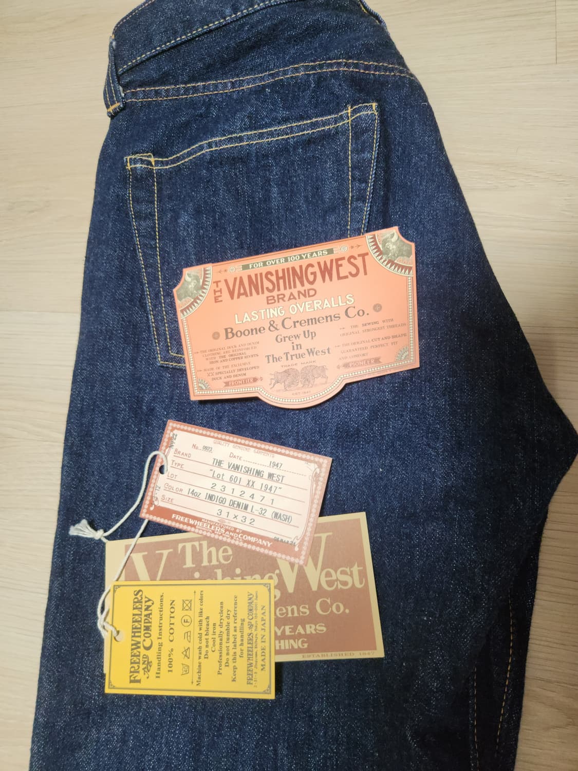 프리휠러스 601XX 1947 31사이즈 상품이미지7