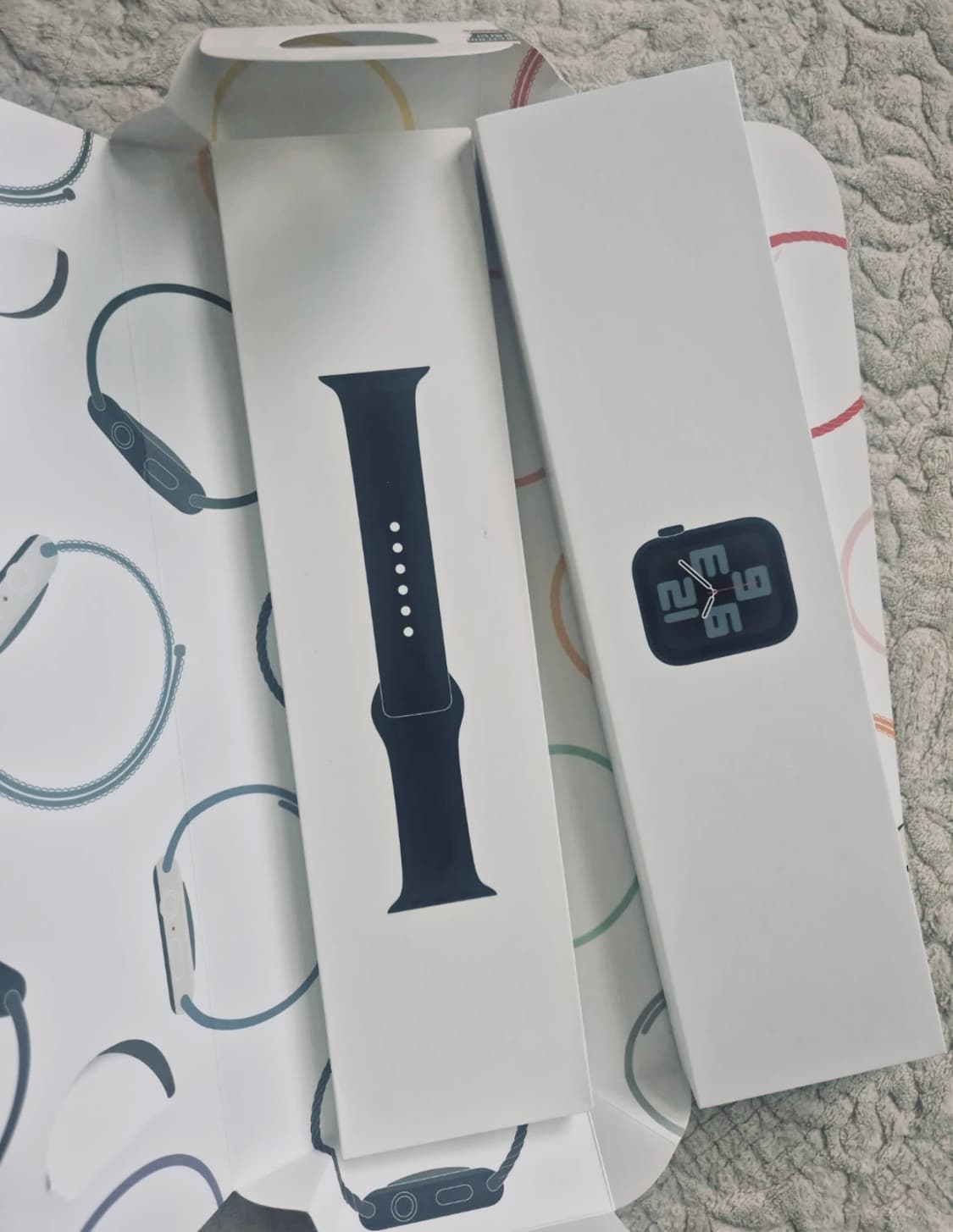 애플워치 se2 미드나이트 44mm 배터리 성능 100% 풀박스 상품이미지4