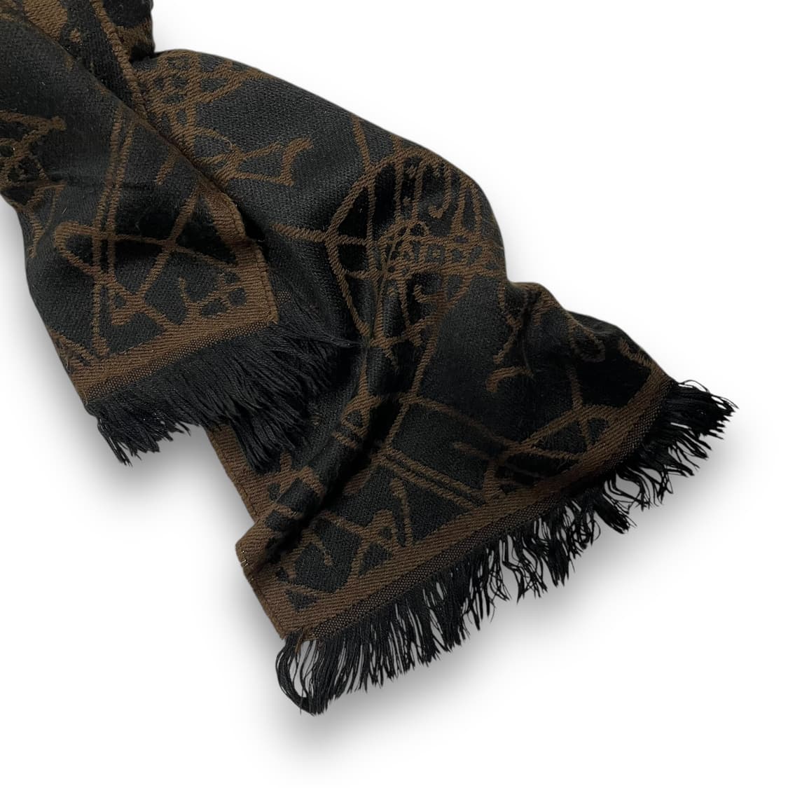 비비안 웨스트우드 ORB 오브 패턴 빈티지 머플러 상품이미지4