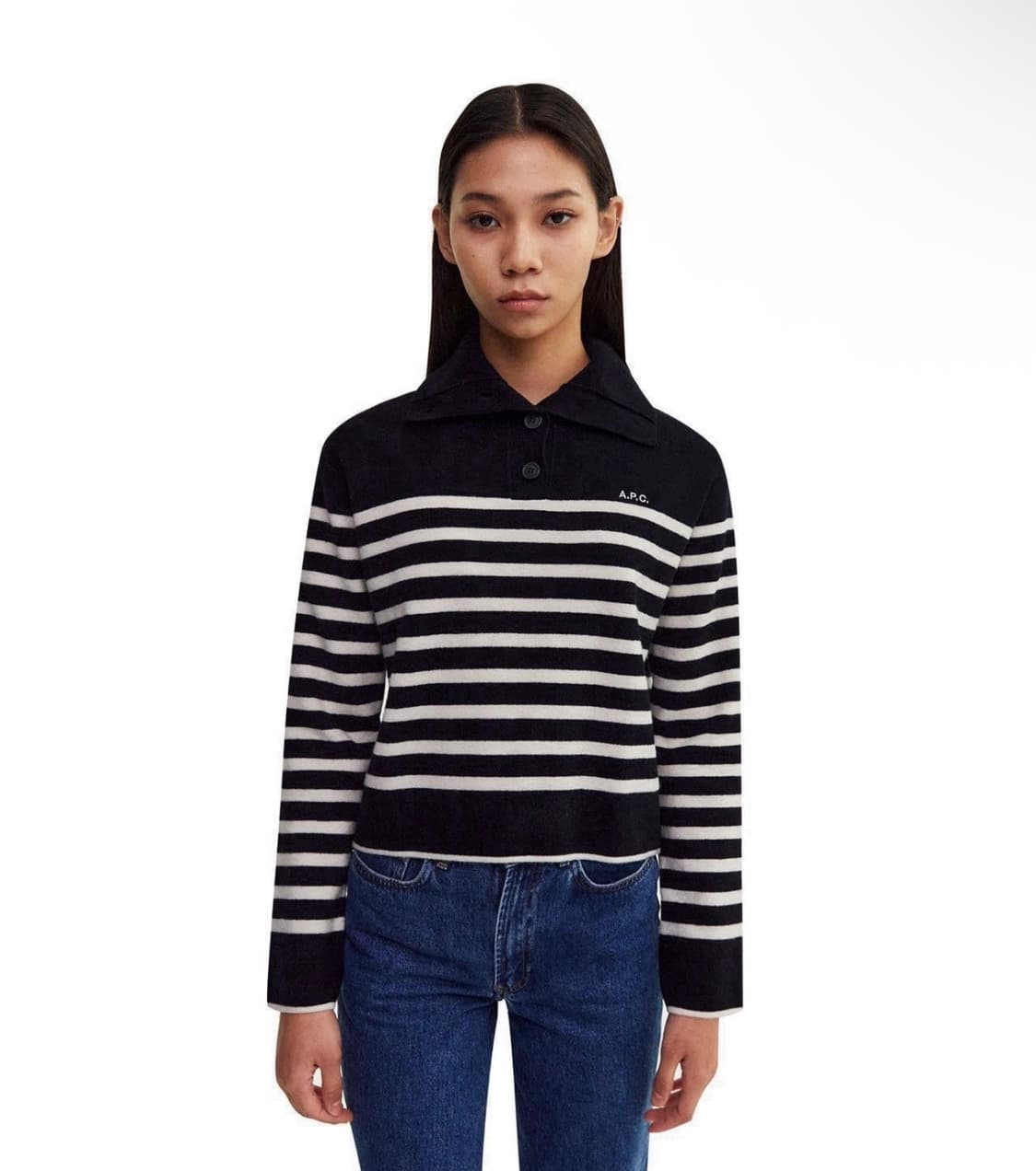 A.P.C. 세인트 점퍼 카라니트 상품이미지2