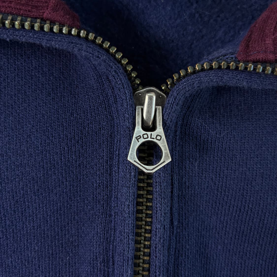 Polo  폴로 랄프로렌 00,s 네이비 반집업 맨투맨  상품이미지5