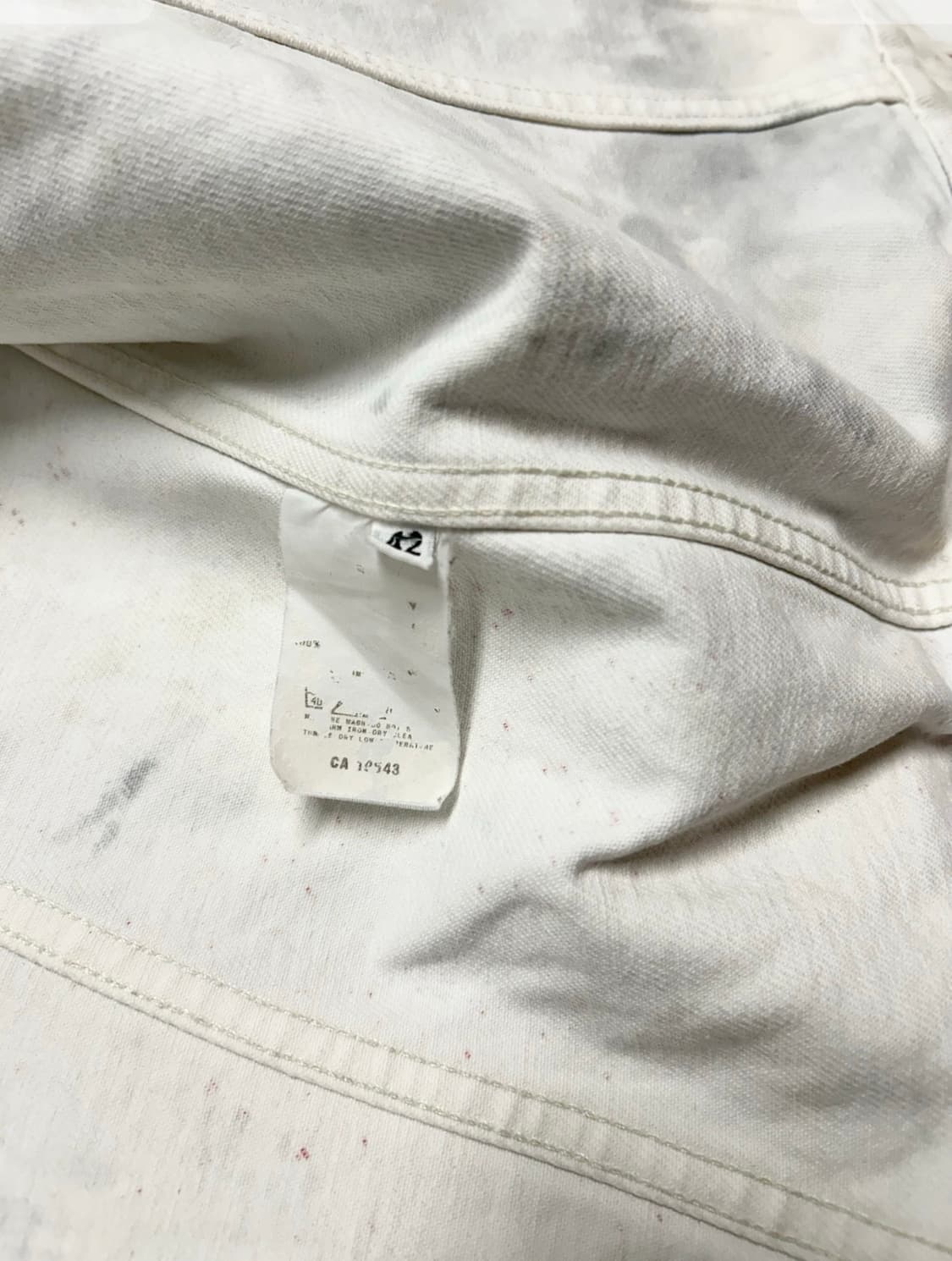 [42] 헬무트 랭 1998 오버 슬리브 데님 트러커 (커스텀) 상품이미지4