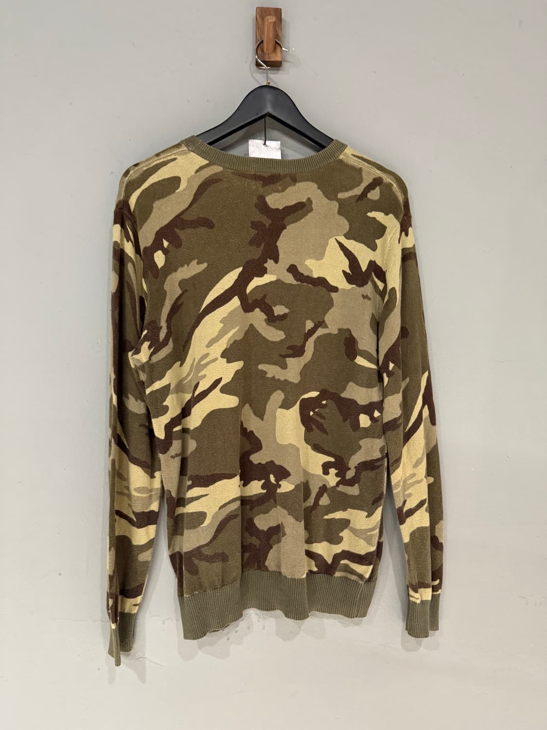 camouflage pattern knit sleeve 상품이미지7