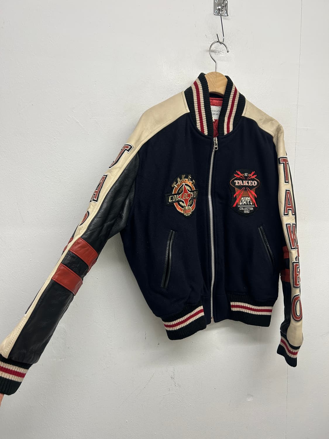 타케오 키쿠치 1992 컬렉션 바시티자켓 상품이미지4