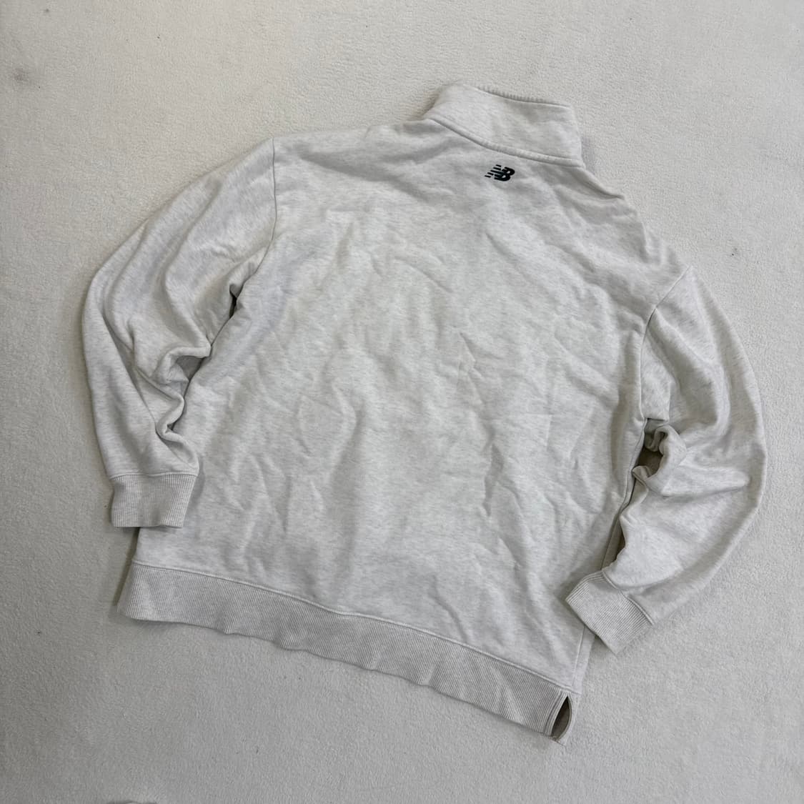 M 뉴발란스 하프집업 맨투맨 0410T 상품이미지2