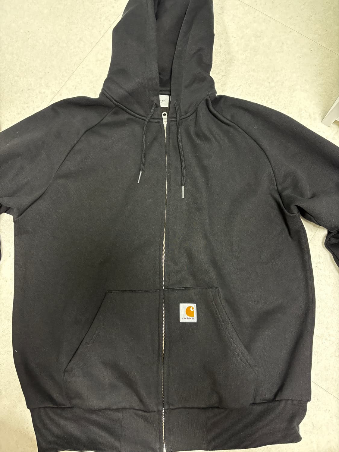 칼하트 WIP 후드집업 블랙 M 사이즈 상품이미지1