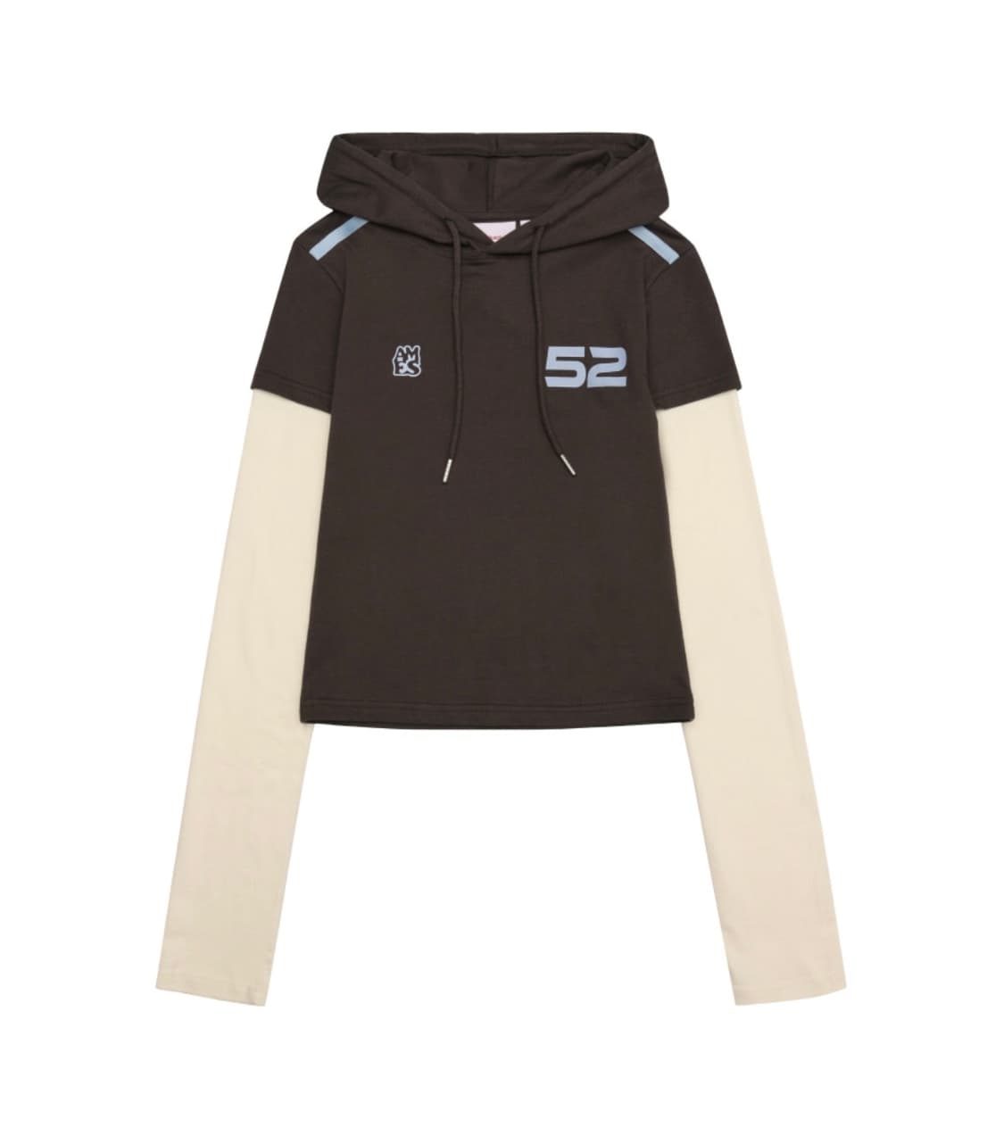 아메스월드 후디 레이어드 롱슬리브 상품이미지1