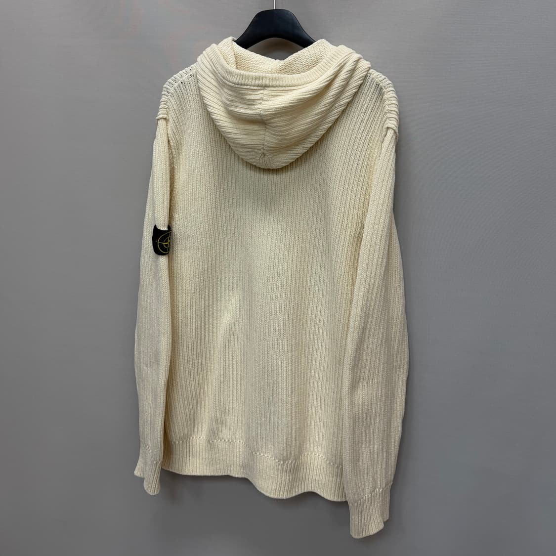 스톤아일랜드 와펜패치 반집업 후드 니트 ( 110 ) 상품이미지5