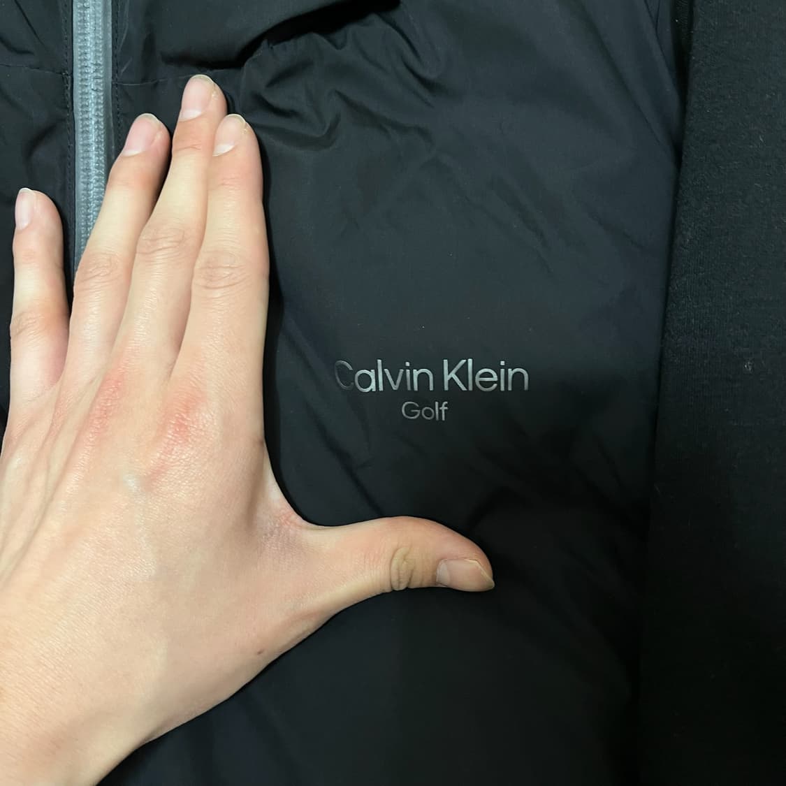 캘빈클라인 골프 남성 라이트 후드 경량패딩 M/95  상품이미지5