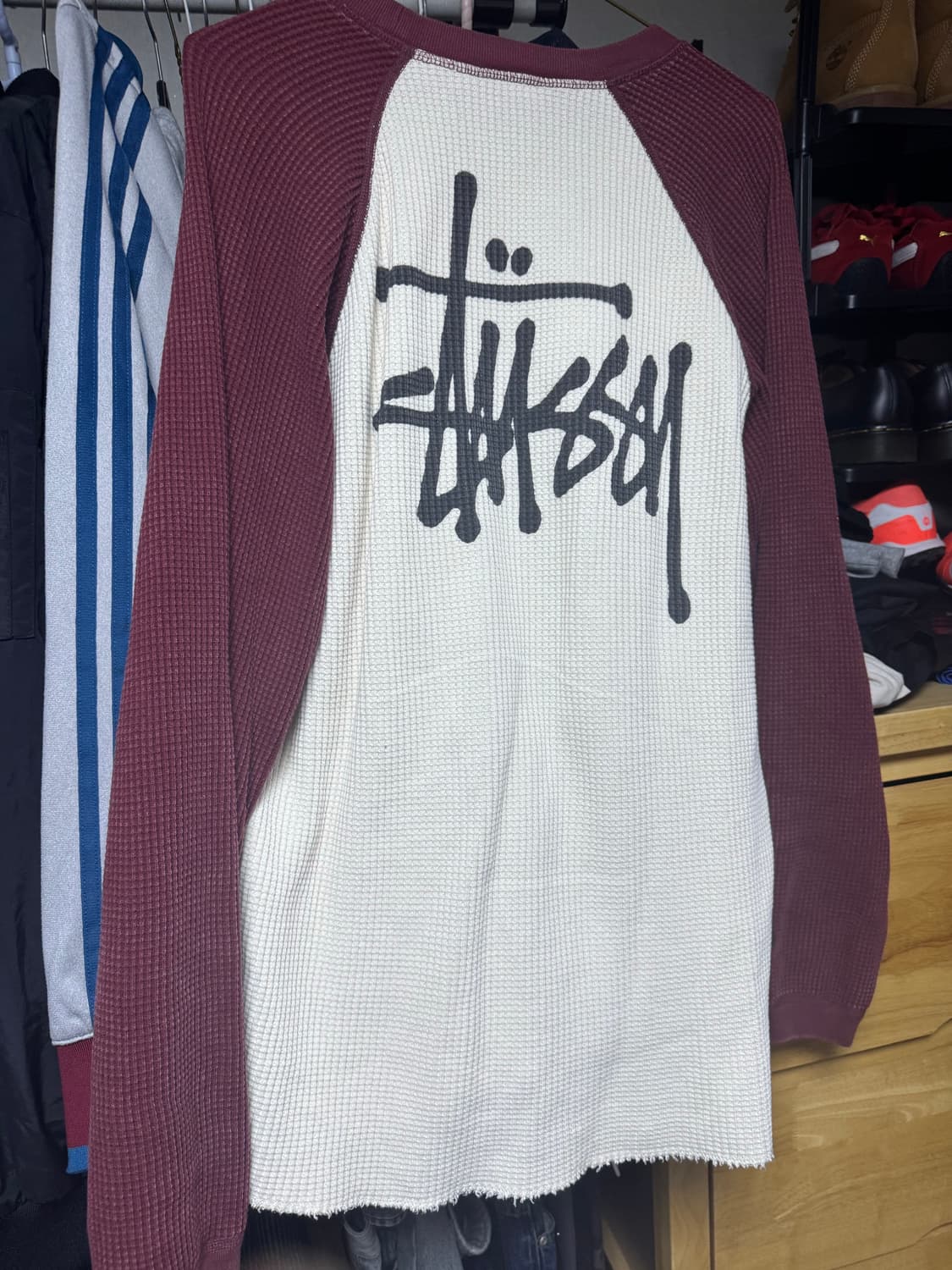 스투시 투톤 롱슬리브 m사이즈 상품이미지2