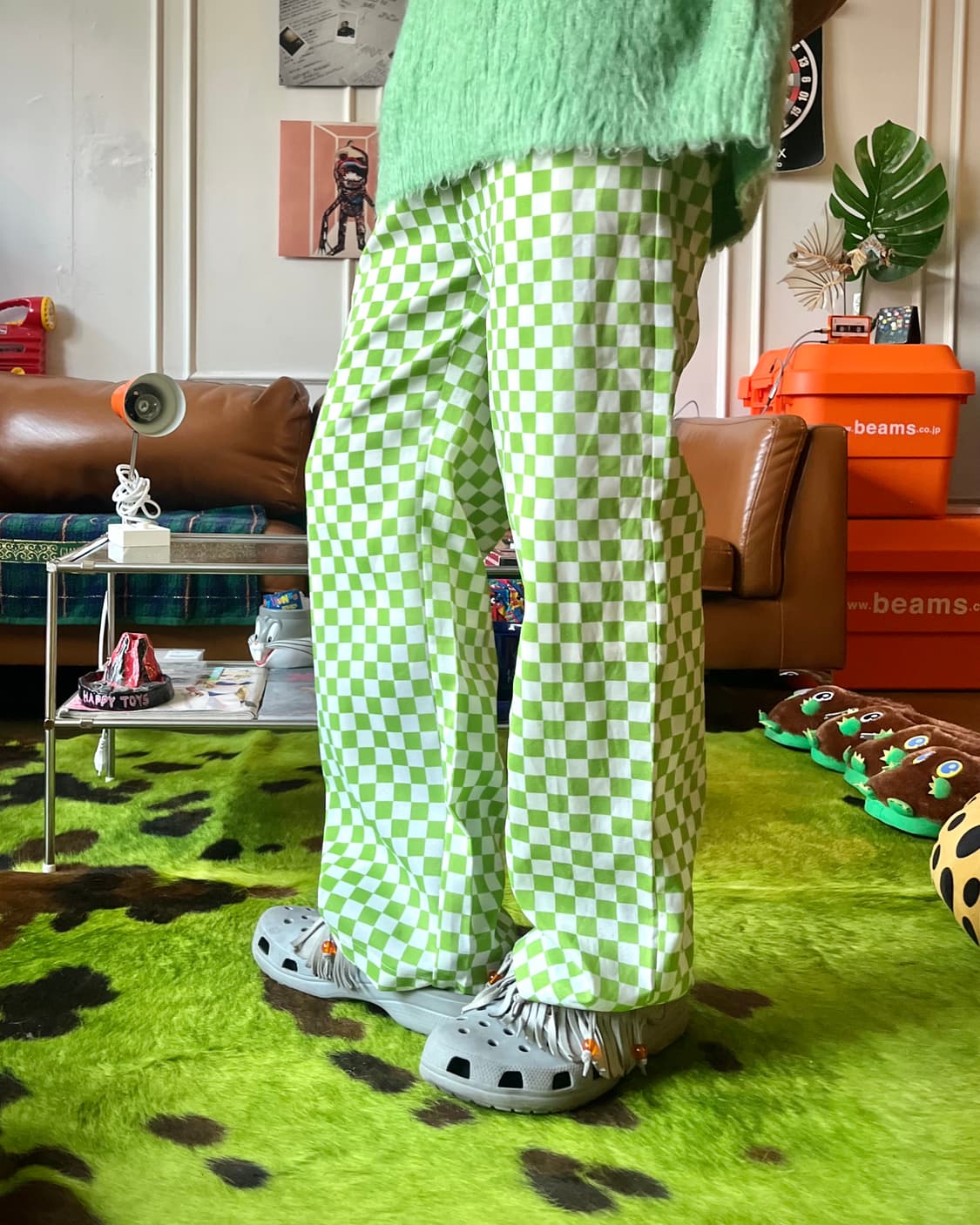 Freak's Store Checker Board Easy Pants 상품이미지2