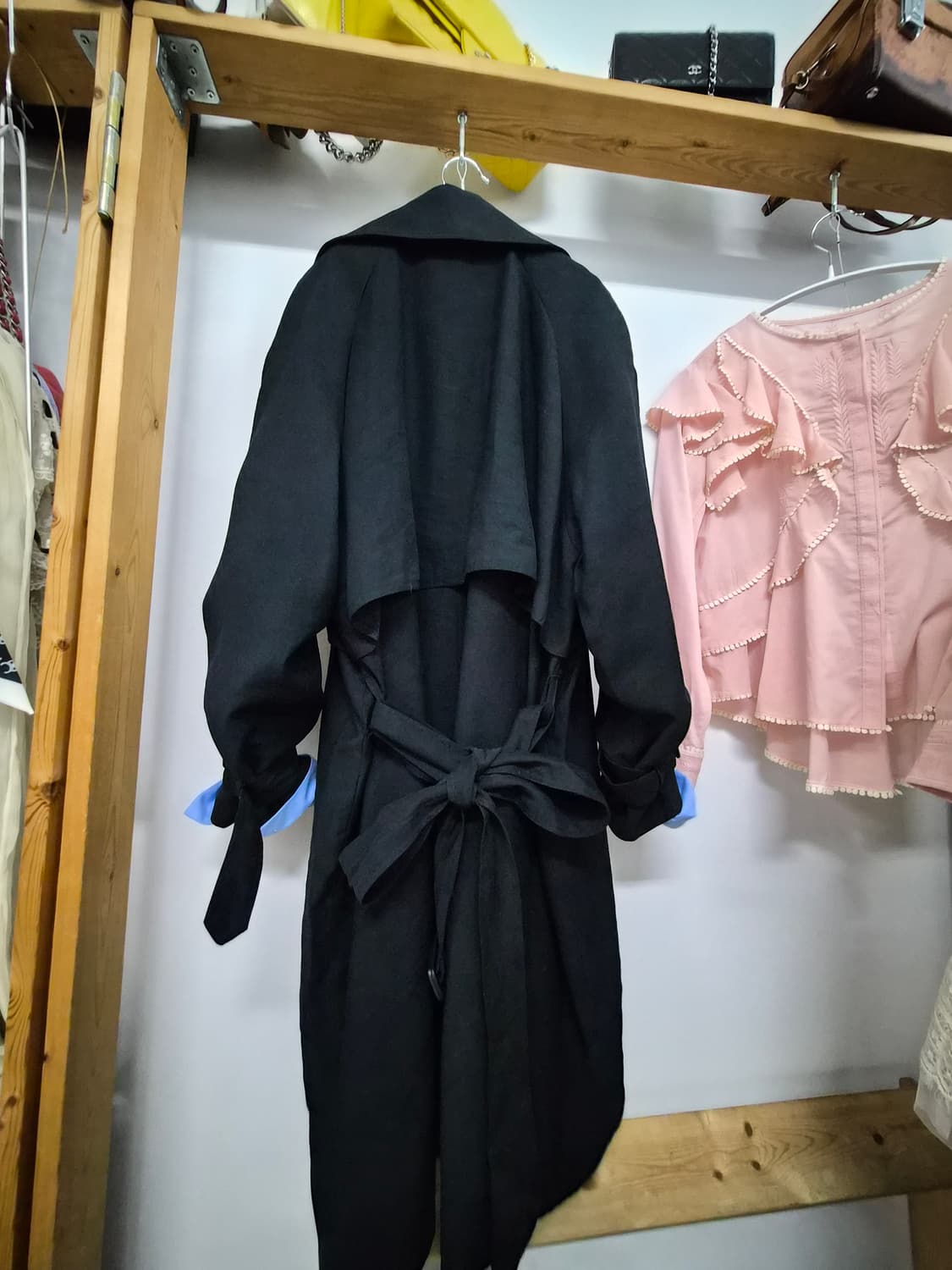 스티치스냅 박시 루즈핏  트렌치코트 상품이미지5