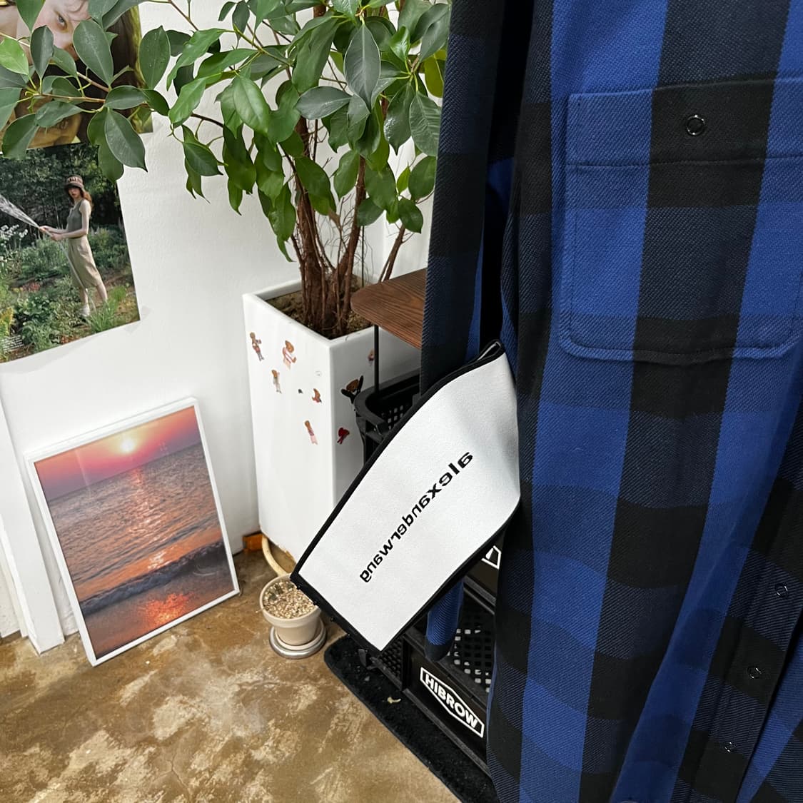 알렉산더왕 우먼 버팔로 체크 셔츠 자켓 XS 상품이미지4