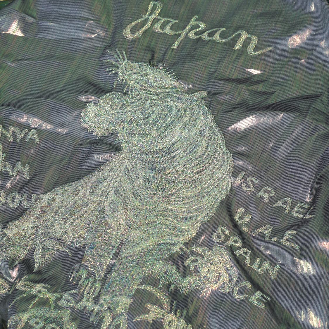 더블렛 홀로그램 수베니어 봄버자켓 상품이미지8