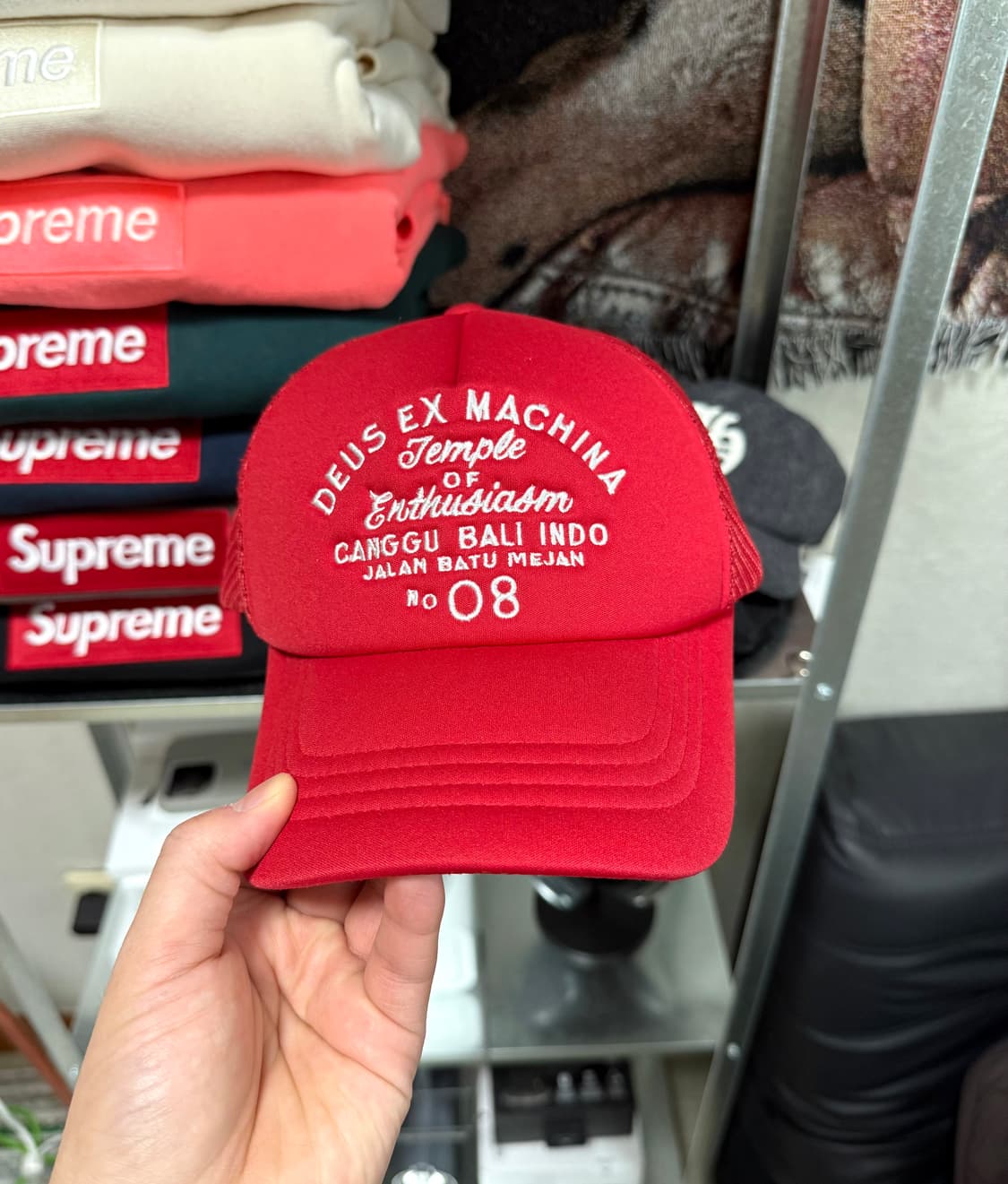 데우스 트러커 볼캡 상품이미지1