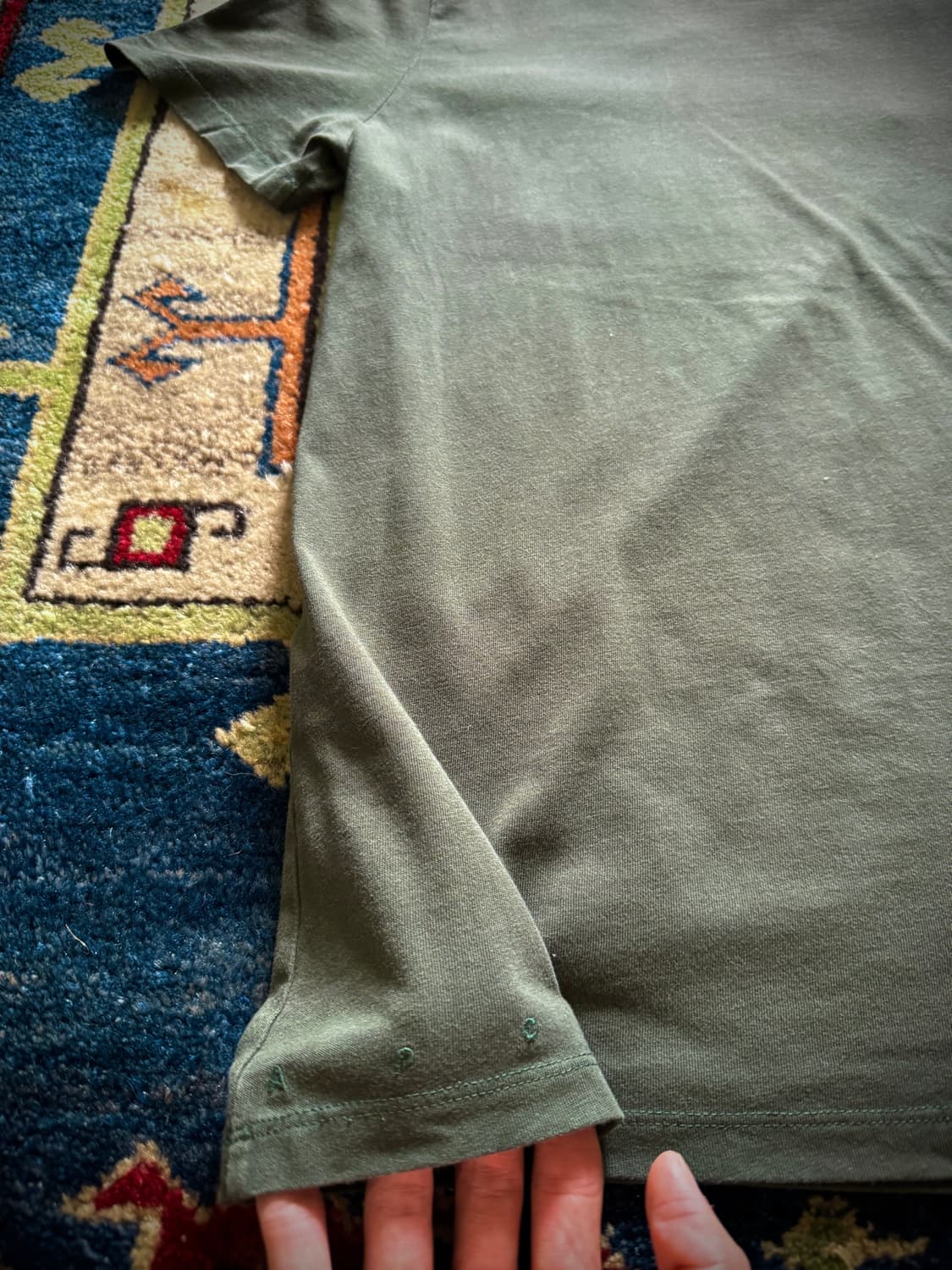 A.P.C. Olive green Pocket T shirt 상품이미지8