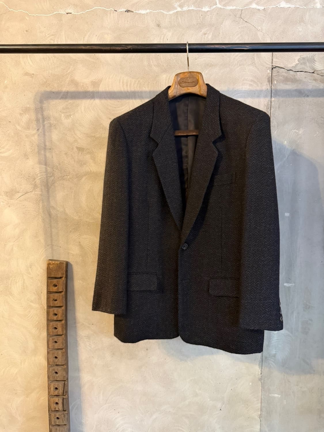 요지 야마모토 트위드 자켓 66~77 상품이미지7