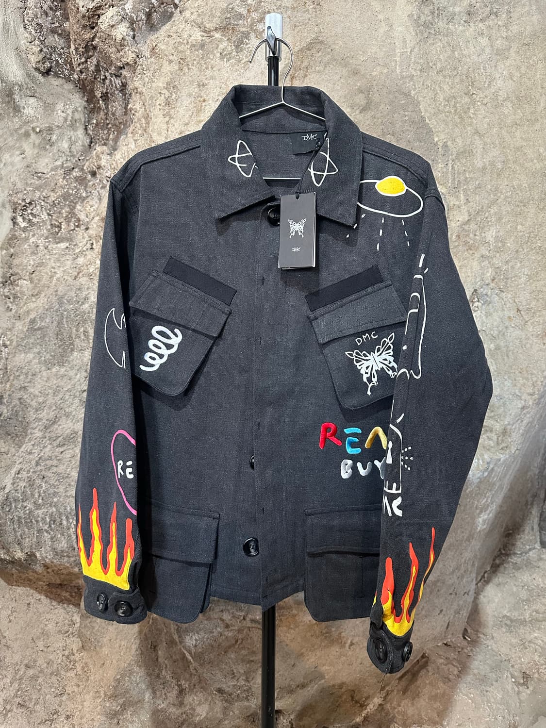 dmc karl x realbuy 풀프린트 밀리터리 자켓 상품이미지1