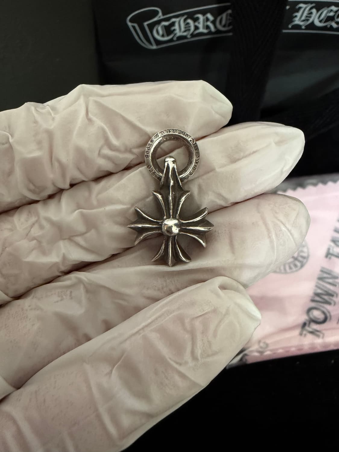 크롬하츠 플러스 참 팬던트 인보이스 원본 포함 풀구성 상품이미지1