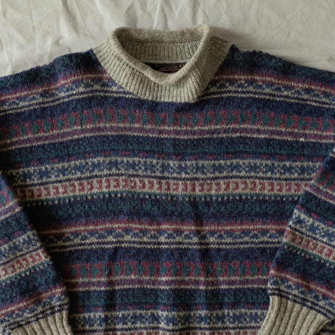 1980‘s Made In USA Eddie Bauer Wool Knit 상품이미지2