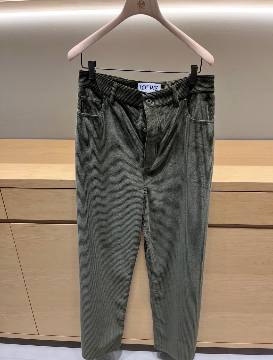 로에베 코듀로이 팬츠 50 상품이미지1