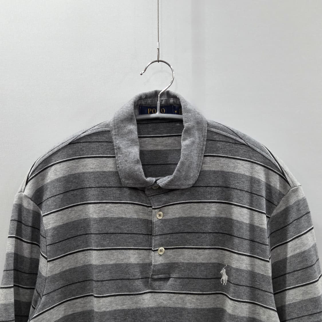 폴로랄프로렌 코튼 카라 스트라이프 반팔티 M  상품이미지2